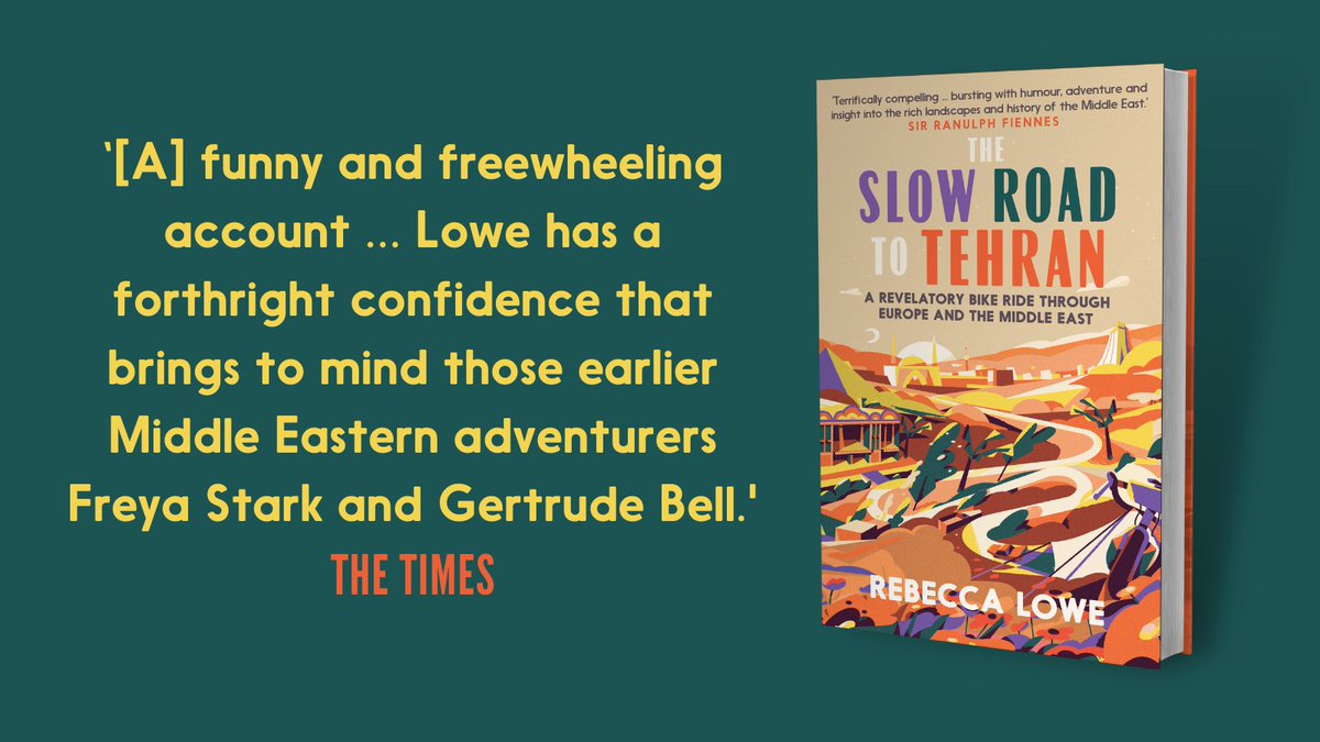 septemberbooks's tweet photo. #TheSlowRoadToTehran by @reo_lowe has been shortlisted as one of @NatGeoUK's best travel books for 2022 & we'd love your vote.
Closes 31st August, click here to vote π΄πΌββοΈ https://t.co/fJl0s2GS5a https://t.co/OSWRYk2zeq