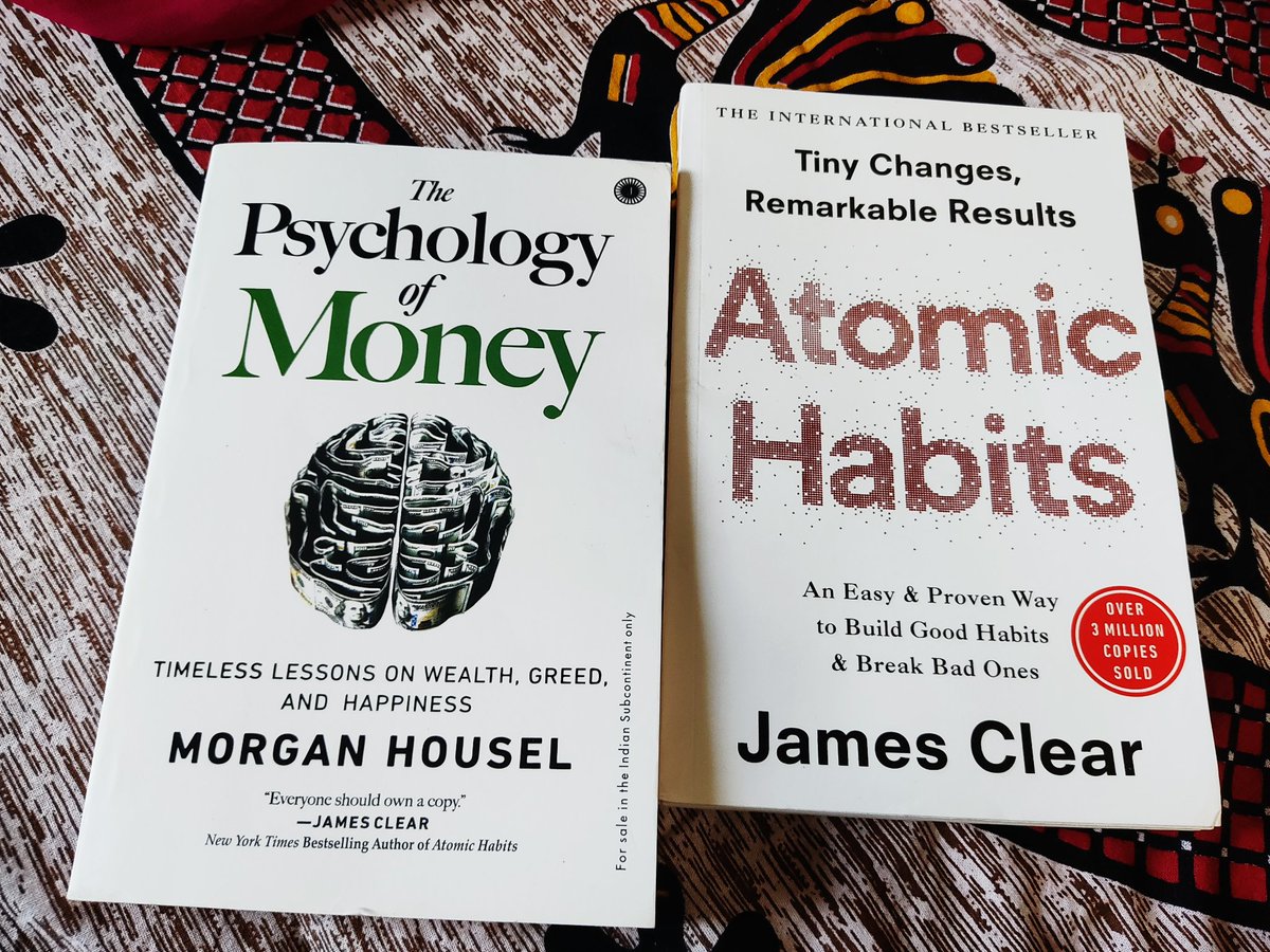 kalpitwt's tweet photo. Excited 🤩📚

Amm..🤔 which book should I pick first? Any suggestions and why??

#amazone #AtomicHabits #ThePsychologyofMoney https://t.co/Z9roOJjar5
