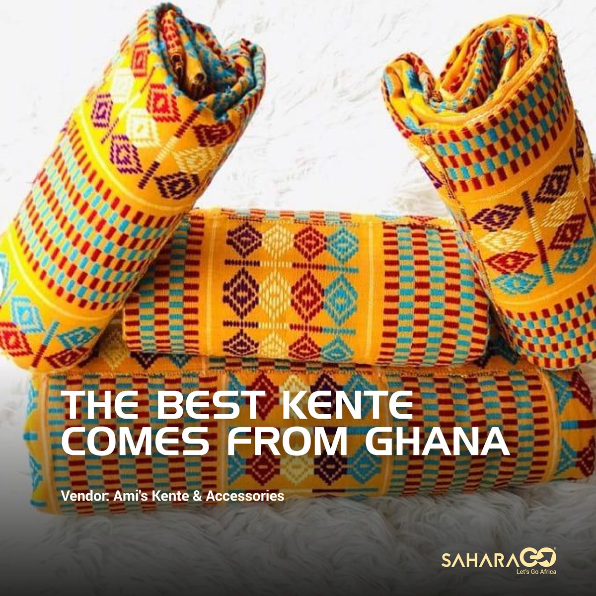 SAHARAGOB2B's tweet photo. #Africameet Ami's Kente &amp; Accessories for the best exquisite Kente fabrics and designer accessories in Ghana. https://t.co/YmB1Fu8U35
