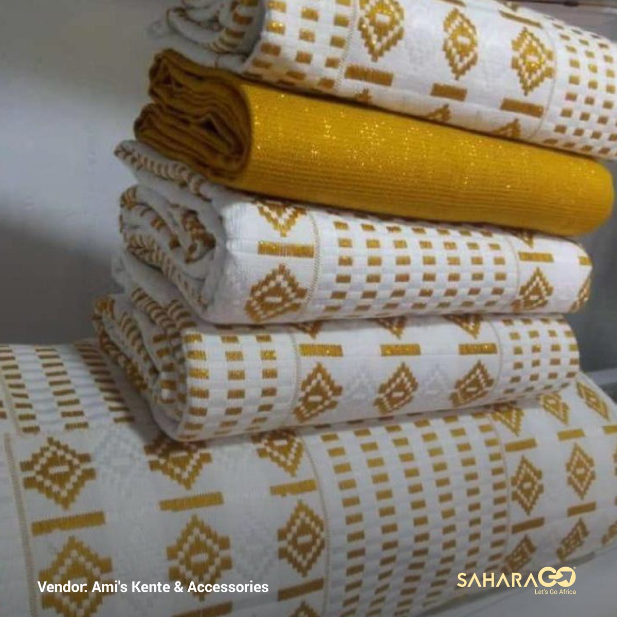 SAHARAGOB2B's tweet photo. #Africameet Ami's Kente &amp; Accessories for the best exquisite Kente fabrics and designer accessories in Ghana. https://t.co/YmB1Fu8U35