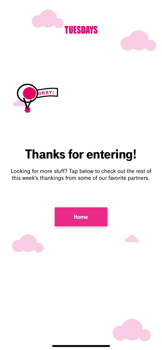T-Mobile Tuesday’s appreciation is a SCAM