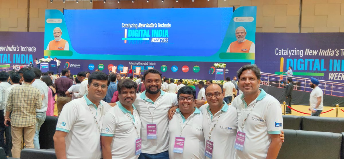 ismnetinc's tweet photo. Digital India Week 2022 became an unforgettable occasion for Omniism Tech development centre of https://t.co/2Nsww2DnLT
Driven by our cutting-edge IT services, let's achieve joint success in the coming years!

#DIW2022 #DigitalTransformation #NewIndiaDigitalIndia @_DigitalIndia https://t.co/QBaBmvgKTN