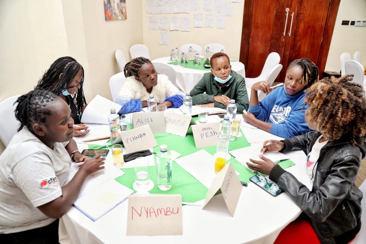 AkiliDada's tweet photo. In light of this, @AkiliDada is currently conducting roundtable discussions with young women advocates at the grassroots level working on eradicating gender-based violence &amp; harmful practices within their communities.

#GenerationEqualityForum #OneYearOn https://t.co/JUZRmrVVD5