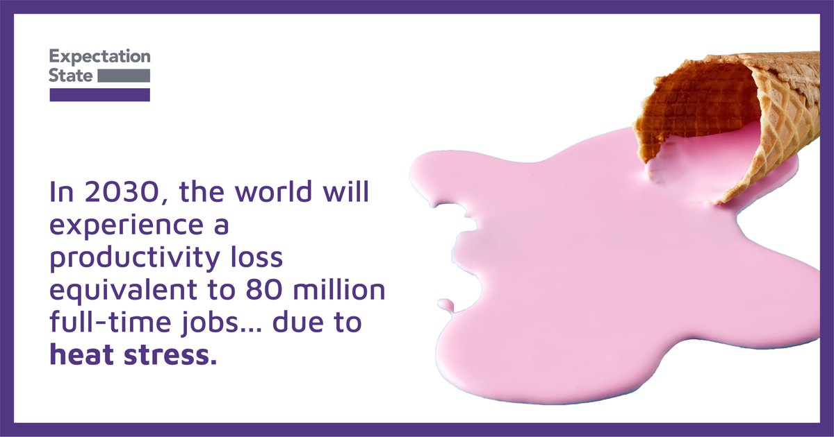 exp_state's tweet photo. “At 33–34°C, a worker operating at moderate work intensity loses 50 per cent of his or her work capacity.”

It’s easy to see this as just a macro issue, but it goes to the heart of what we mean when we talk about fair and decent work. 

#ILO #workingonawarmerplanet #heatstress https://t.co/WBepwRFuHg