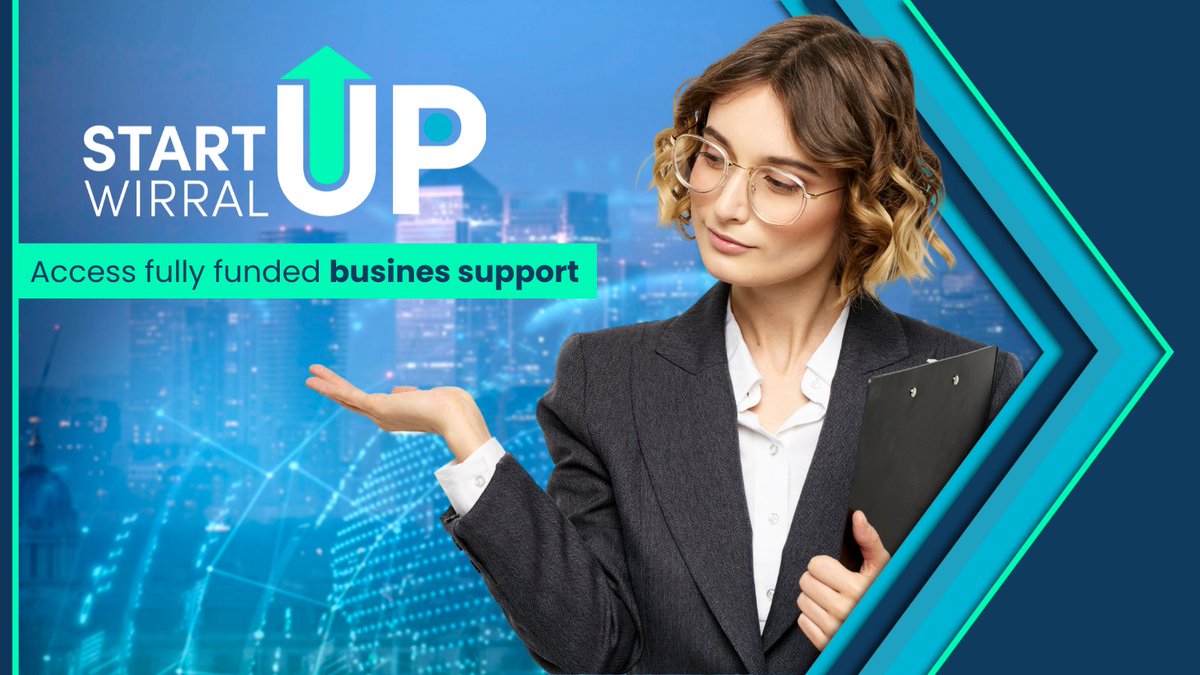 StartUpWirral's tweet photo. Looking to dive into the world or business? Already have a business and looking to grow?

StartUp Wirral has a multitude of fully funded business support options, tailor-made for your specific needs and aspirations.

For more information, visit https://t.co/bw28r9z99E https://t.co/lYdsKn7D7O