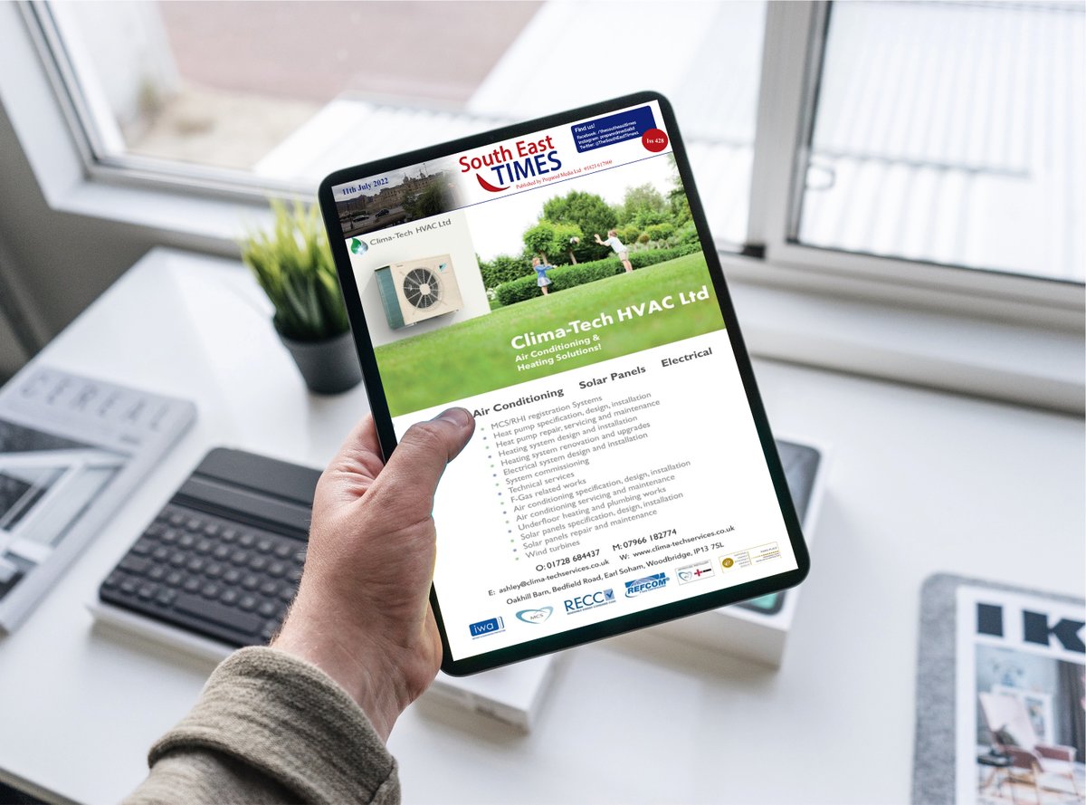 SouthEastTimes1's tweet photo. #SET
South East Times is now live
Click the link below for everything new in the South East
https://t.co/fz2DGQSpDx
Plenty of new content inside issue 428 including @devereofficial @Crossroadsurrey @TheAbbeyfield @BeyondAutismUK @JCoSSIJE @GesherSchool & so much more
#SETimes https://t.co/t05pz4aOYZ