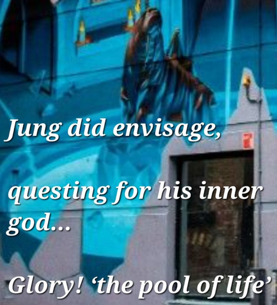 barkerjohn's tweet photo. #haiku #senryu #liverpool #Jung #Jungian #Freud #poem #alchemy #echo #Liverpoolecho #poetry #matthewstreet #Beatles #innerpeace #JamesWebbSpaceTelescope

Jung did envisage,

questing for his inner god...

Glory! ‘the pool of life’ https://t.co/mMXBNoVwfe