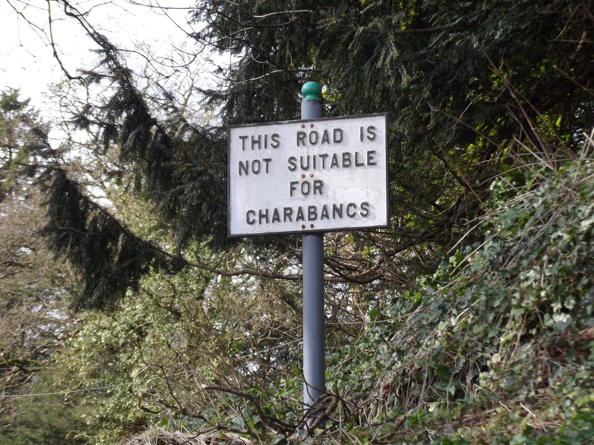 One for @ShowMeASignBryn This is in Jacob Rees Mogg land, or Somerset as it's also called. Alongside Wooky Hole caves