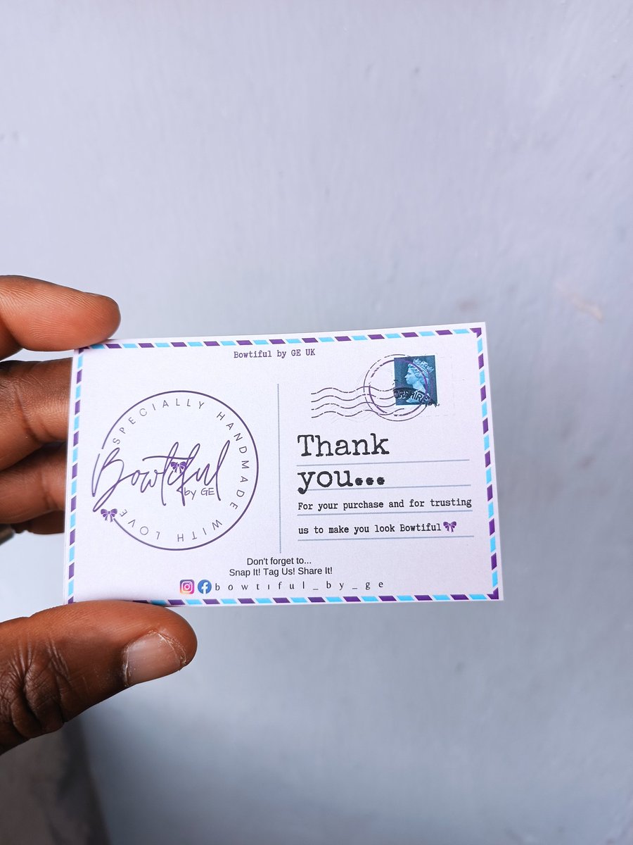 heydayprints's tweet photo. Show appreciation to your customers with a beautifully designed - Thank You - card today. Over 100 pieces cost 15k

Send a DM or click on the link in our bio to order yours now.

#thankyoucard #banners #flyers #businesscards #jotters #carrierbags #lagosprinter #printinlagos https://t.co/RUTED10rrW