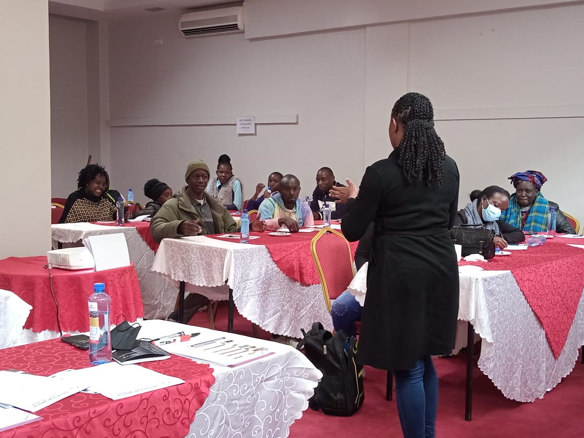 KEWASNET's tweet photo. The ‘Sex For Water Legal Linkage Workshop’ facilitated Sexual Gender-Based Violence(SGBV) Legal Training to amplify the voices of Kibera Community in championing against SGBV in a bid to #StopSexForWater https://t.co/dSiaMtwOx4
