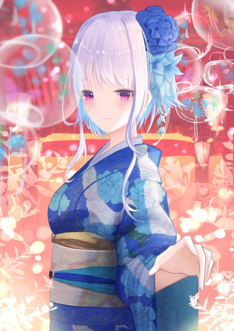 手を繋ぎたいヘルエスタさんとお祭り
#ヘル絵スタ 