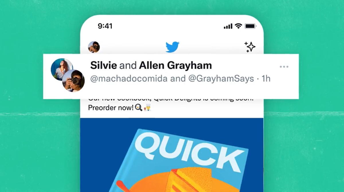 AgenceOnlySo's tweet photo. #Twitter | CoTweet🤝

Après #Instagram, c'est au tour de Twitter de lancer sa fonctionnalité "collaboration", permettant à deux utilisateurs d'apparaître en co-auteurs, sur un même tweet.

Une fonctionnalité encore en phase de test.

https://t.co/sQNvV54tZa

#SocialMedia #Collab https://t.co/M5aNJZgowc