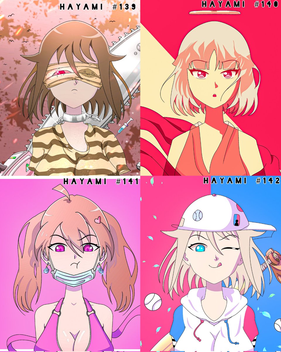 Helloo #NFTCommunity ✨
Here's my new drop today! 

🌸Hayami #139 : 0.008 Eth
🌸Hayami #140 : 0.006 -
🌸Hayami #141 : 0.0065 -
🌸Hayami #142 : 0.007 -
🔗Polygon Blockchain🔗
🔓Unlockable GDrive🔓

Let's Get this Hayami now 😝🙌
opensea.io/collection/hay…
#NFTdrop #NFTJapan