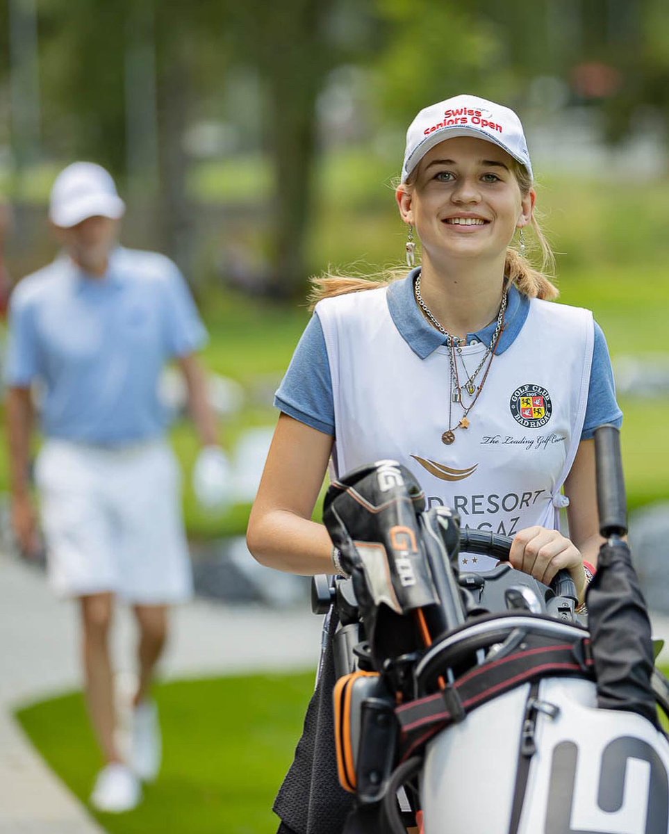 BossyGolf's tweet photo. It was so much fun having my daughter Nina caddying for me this week at the Swiss Seniors Open, a memory that I will cherish for ever❤️

#swissseniorsopen #LegendsTour #golf #tournament #swissgolf #bossygolf #andrebossert #caddy #swisssenioursopen2022 @euLegendsTour @SeniorsOpen https://t.co/GxkoV3FEQM