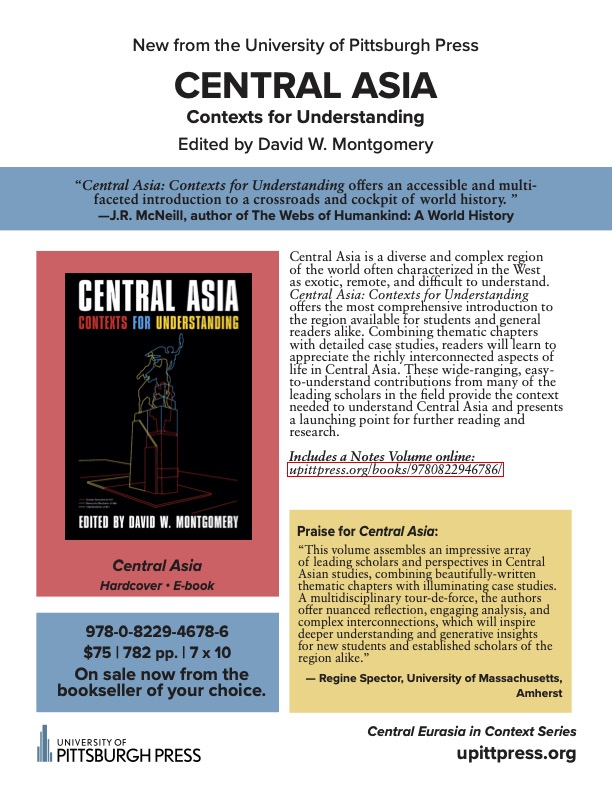 It's out! A book that could also be called "everything you wanted to know about Central Asia but were afraid to ask" (throwback Tuesday...) Policy peeps: there is also a chapter I co-authored on how to *use* the book.