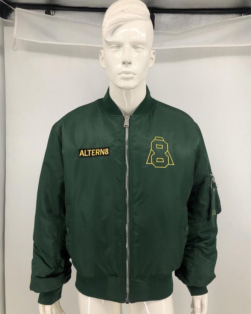 WeAreAltern8's tweet image. Ltd Edition Altern 8 Bomber Jackets. Order info in link : instagram.com/p/Cf56EOxIzbX/…
