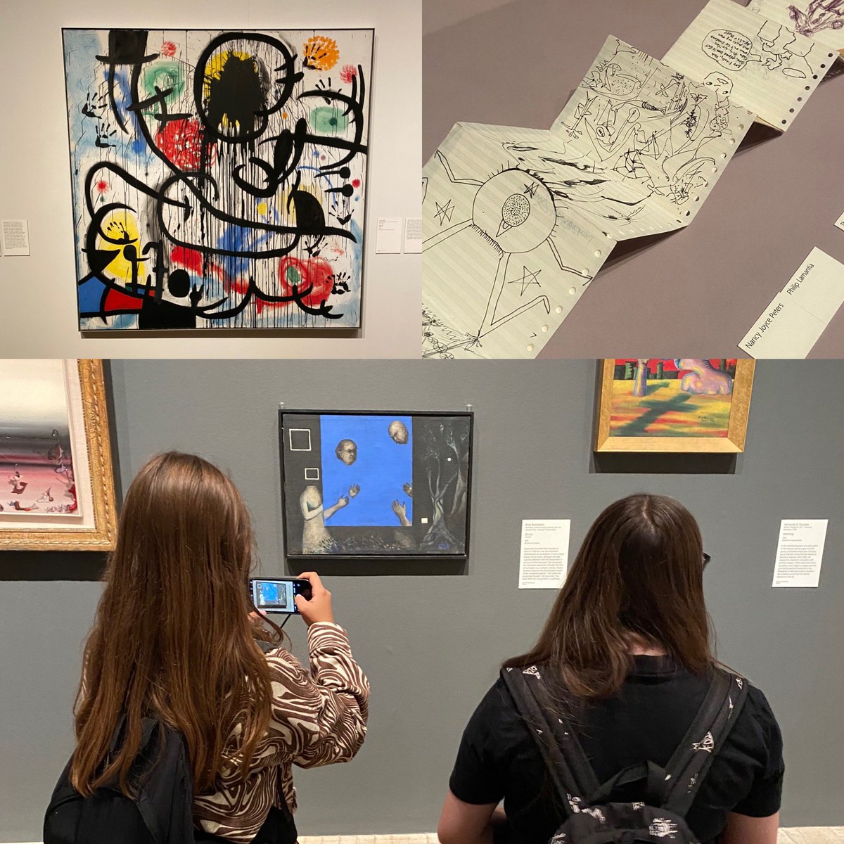 MerchantsAc_Art's tweet photo. When a student recognises an artwork you’ve studied in class!!! #ProudTeacher @tate_modern @MerchantsAc @VenturersTrust #WorkHardBeKindHaveCourage https://t.co/KPOjwxgYsF