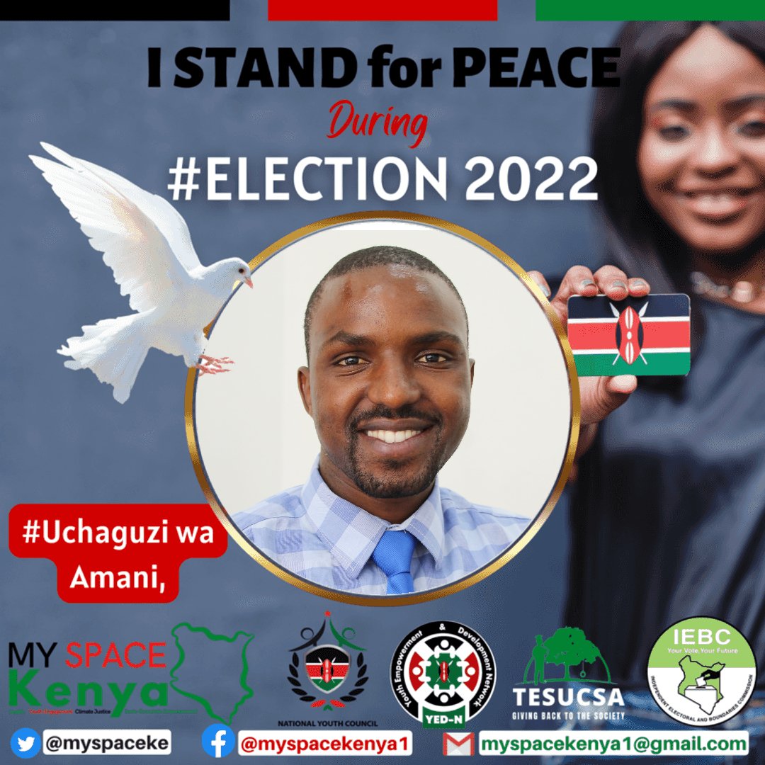 IthaliiJackson's tweet photo. PEACE PEACE 
Vote peacefully. 
Peaceful #Election2020
@MYSPACEKE https://t.co/gELmkXMo2E