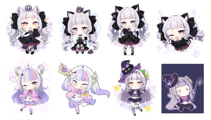 ちいさいシオンちゃんいつの間にか結構描いてたからまとめた 