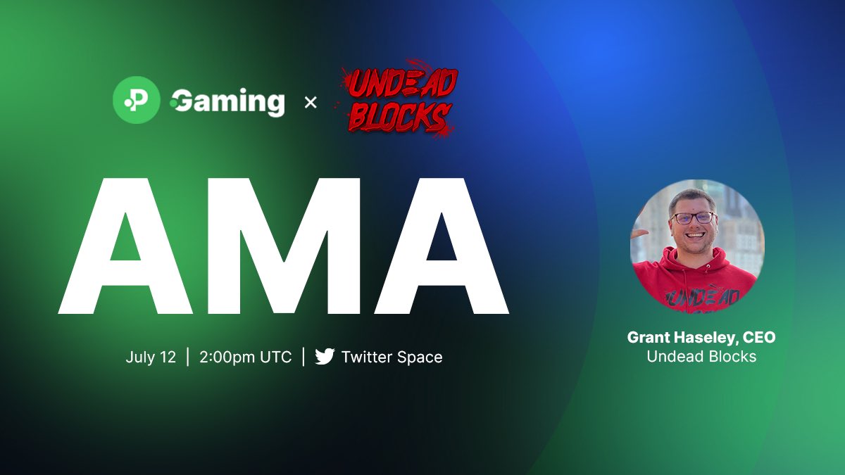GAM3Sgg's tweet image. Don’t miss our AMA today with @UndeadBlocks to recap on the first $20,000 tournament &amp;amp; tune into some exclusive updates &amp;amp; announcements! 🧟‍♂️👀

📆 Tuesday 12th July, 2:00pm UTC 
🔗