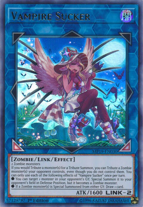 FloralFury's tweet photo. Vampire Sucker

TCG Release: 05/04/2018
(Flames Of Destruction) https://t.co/NjosELuRV4