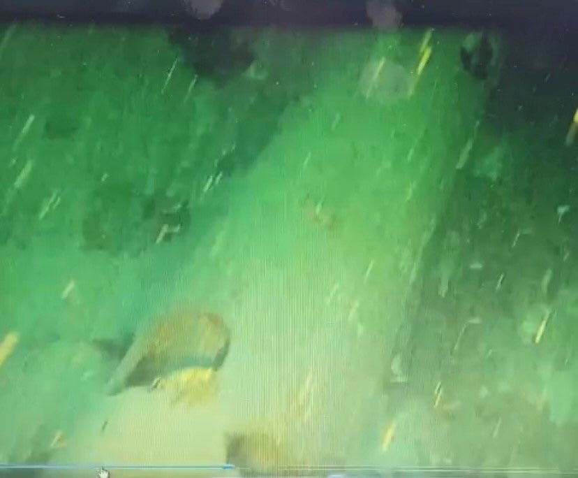 RNinScotland's tweet image. .@RoyalNavy bomb disposal experts from Charlie Squadron of the Diving &amp;amp; Threat Exploitation Group were in #Orkney at the weekend to dispose of an historic torpedo at #ScapaFlow. A tricky task in some challenging conditions!