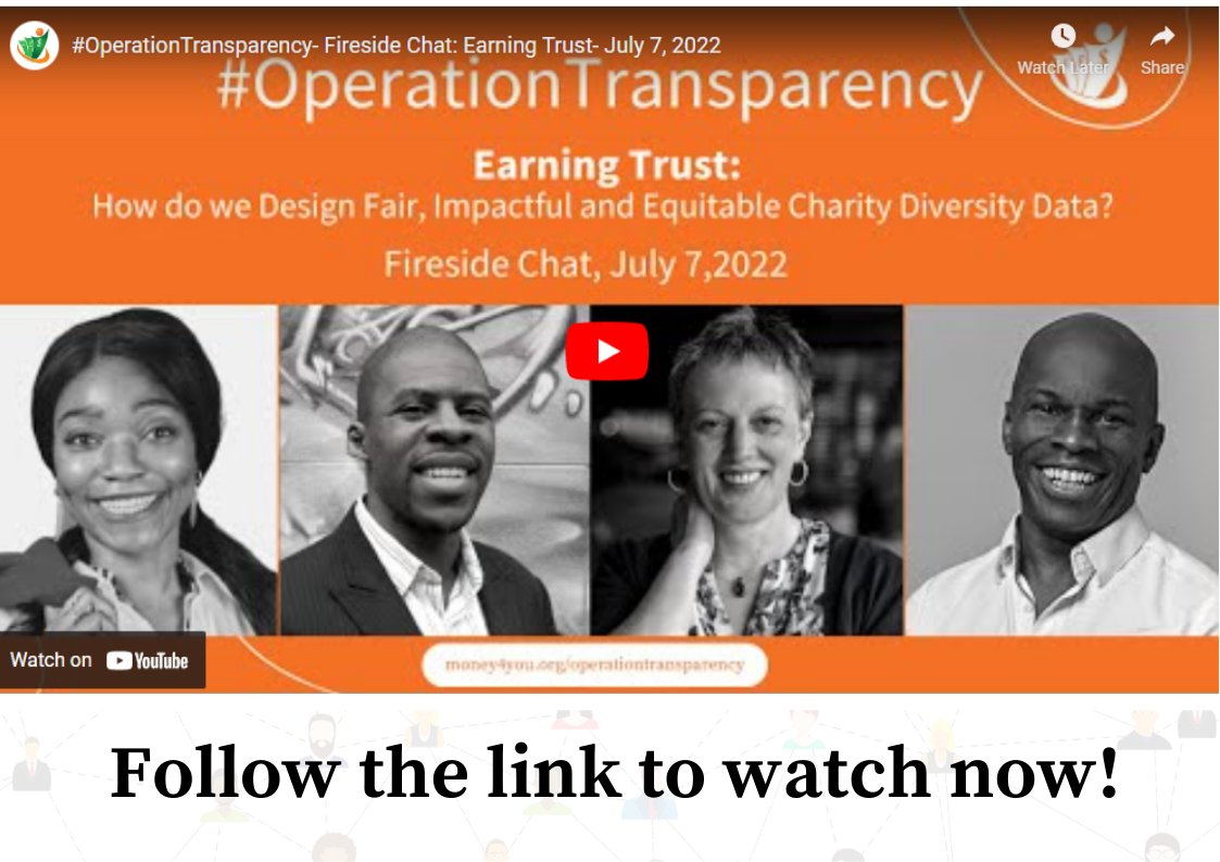 TheAVOCADOFdn's tweet photo. Our fireside chat is ready for you to watch!➡️ https://t.co/Mz3EpyqOjH
Enjoy this insightful discussion on publishing diversity data in a way that truly deconstructs discrimination, with @mowords, @JaneIdeCEO, @pablito100001 and @AmickyCarol 
#OperationTransparency #WorldChangers https://t.co/Npz2VZd0BO