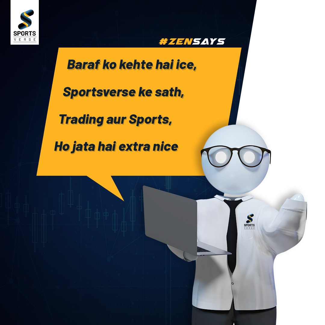 sportsverse_'s tweet photo. Toh ho jaye trading shuru? 😎
Visit us to learn more https://t.co/58OtpiVOcY 

#sportsverse #gamifiedlearning #play #trading #traders #token #cryptocurrencytrading #blockckaintechnology #blockchainrevolution https://t.co/bJZsTKYG7W