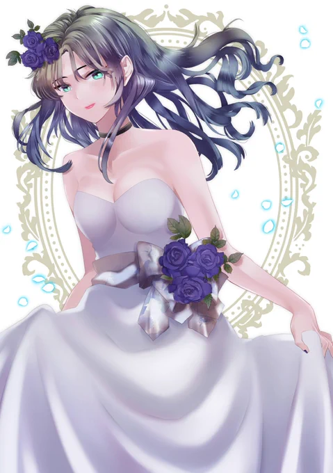 絵も一緒に添えれば良かった…( ノД`) 全体はこんな感じの子です