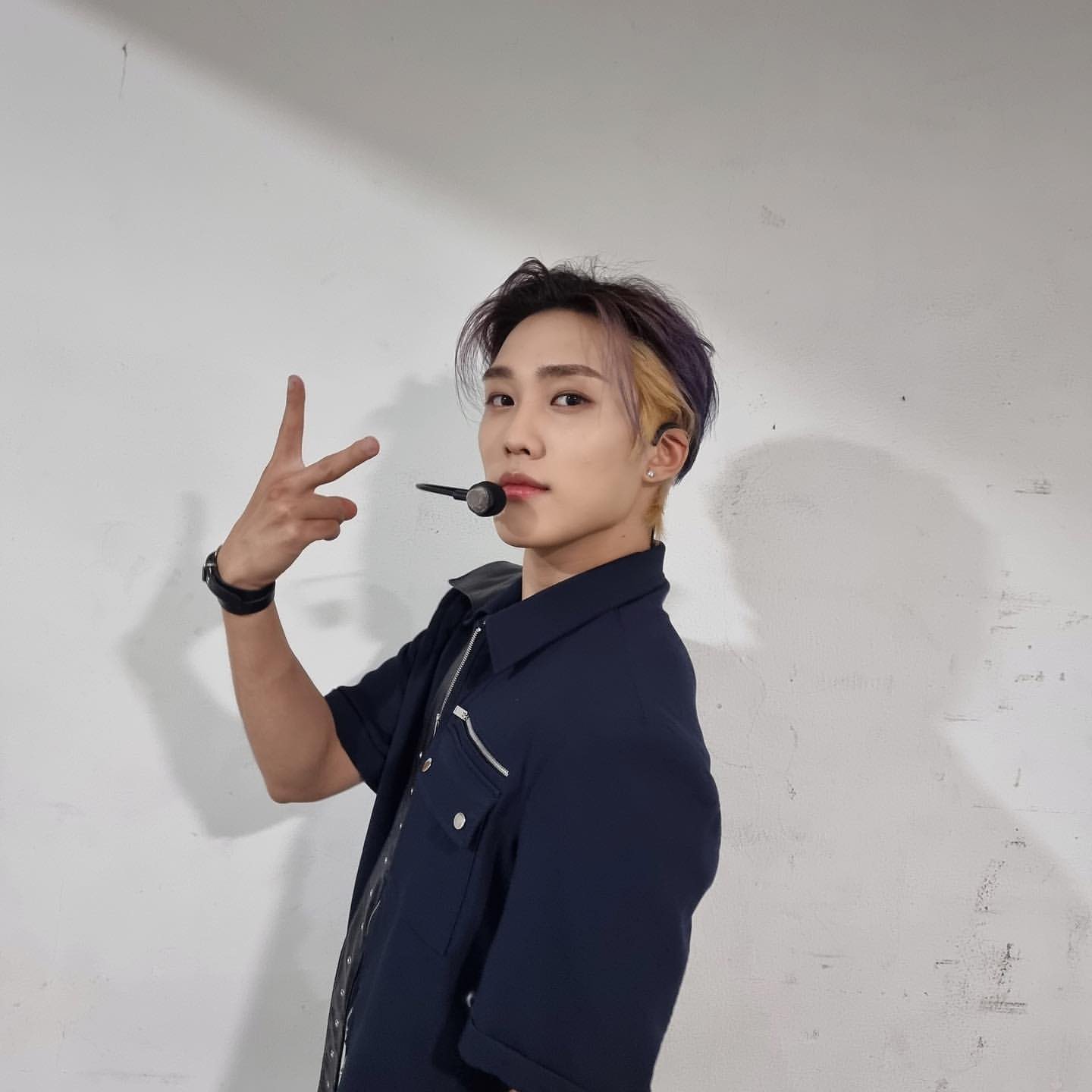 紺×赤 THEBOYZ theboyz ドボイズ 名刺お渡し会 特典会 ヒョンジェ