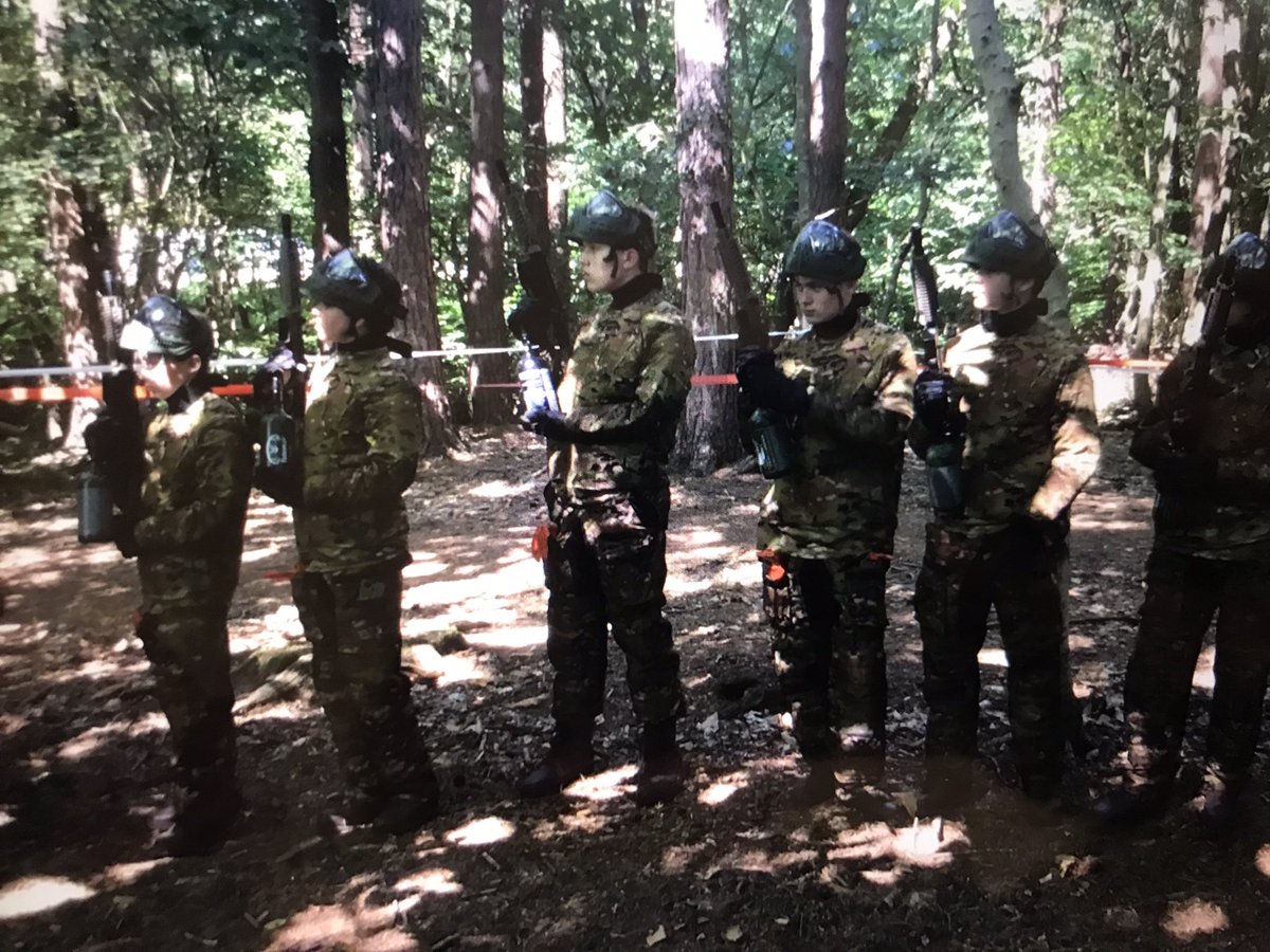 Fun times at Annual Camp! Paintballing, Obstacle course and field gun….what’s not to love! <a href="/EmbleyHampshire/">Embley</a> <a href="/EmbleyHead/">Headmaster</a> @EmbleyDeputy <a href="/ArmyAirNews/">Army Air Corps News</a> <a href="/LearningatMaf/">Learning at the Army Flying Museum</a> <a href="/HistoricFlt/">Historic Army Aircraft Flight</a>
