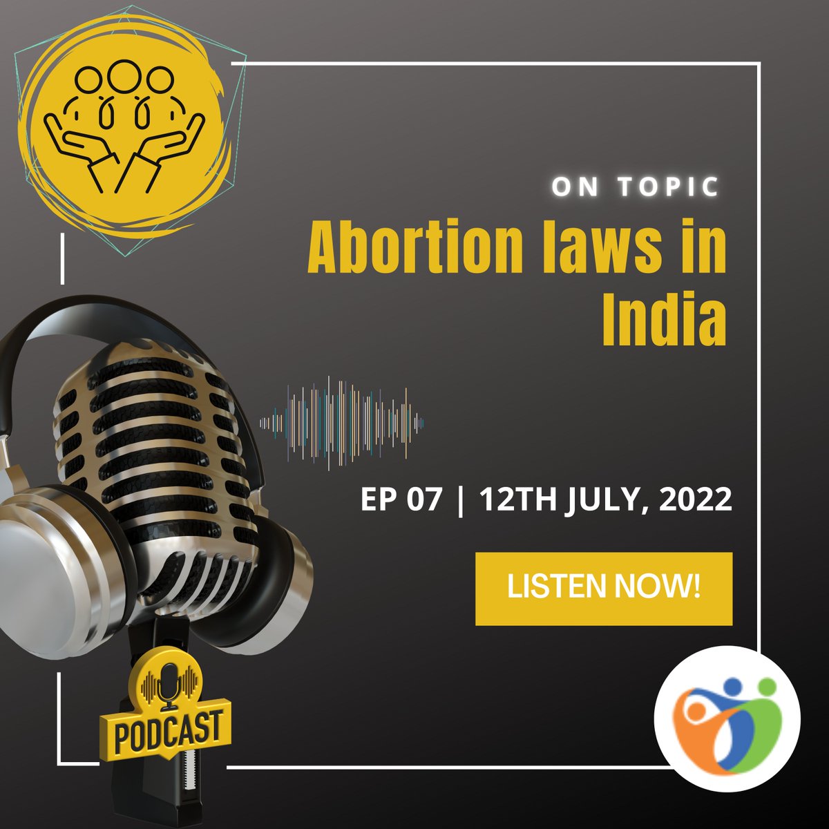 'Listen to our NEW PODCAST- Abortion Laws in India.' 
Live on Spotify:
open.spotify.com/episode/4z0Qtj…

@CPRGIndia I @RamanandDelhi 

#india

#podcast #spotify #abortionlaws #abortionbarriers #mtp #indianlaws #socialbarriers #maternaljustice #Feminism #womenrights #abortionright