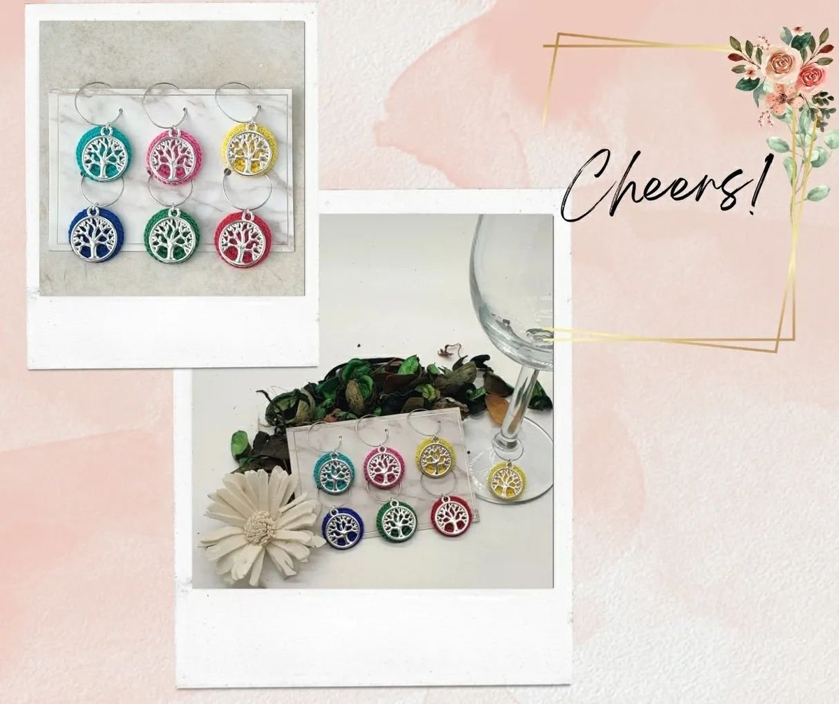 hookdbypaula's tweet photo. Did you know that if you refill your wine glass before it's empty, it still counts as one glass of wine?!

You're welcome! 

#wine #winelovers #wineglassmarkers #wineglasscharms #winemarkers #crochet #treeoflife #handmade #etsy 

https://t.co/cbuXeX11uN https://t.co/0k7ErwMHVR