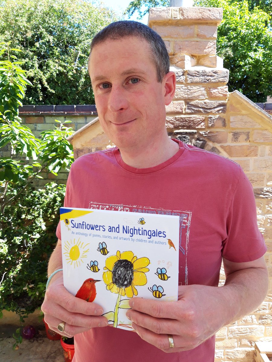 Thank you to @gblackwellbooks for short story, Soapbox Racer, one of the wonderful Sunflowers and Nightingales’ original works. All sales go towards helping children and animals of Ukraine. saronti.com/book4ukraine/ #fundraiser #Ukraine️