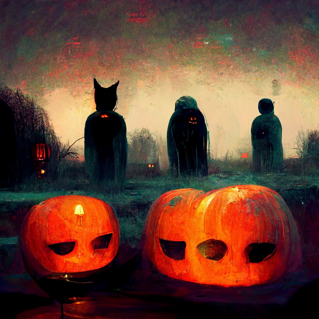 ShockOperaPlay's tweet photo. @fotwradio Entered the prompt "Halloween listening party" into #midjourneybot and got four images. These two are my favorites. I entered "Lady ghost dances next to antique radio, horror, goth, spooky" for the green one. Love, https://t.co/nSsWhzOxC9 #Guignolfest #MutantFam https://t.co/B5UVBuOq80