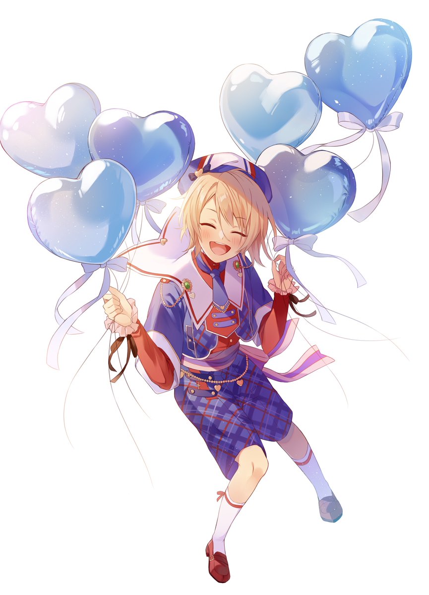 「メルストのあんスタコラボの藍良くん可愛い〜🎈🎈 」|とーかのイラスト