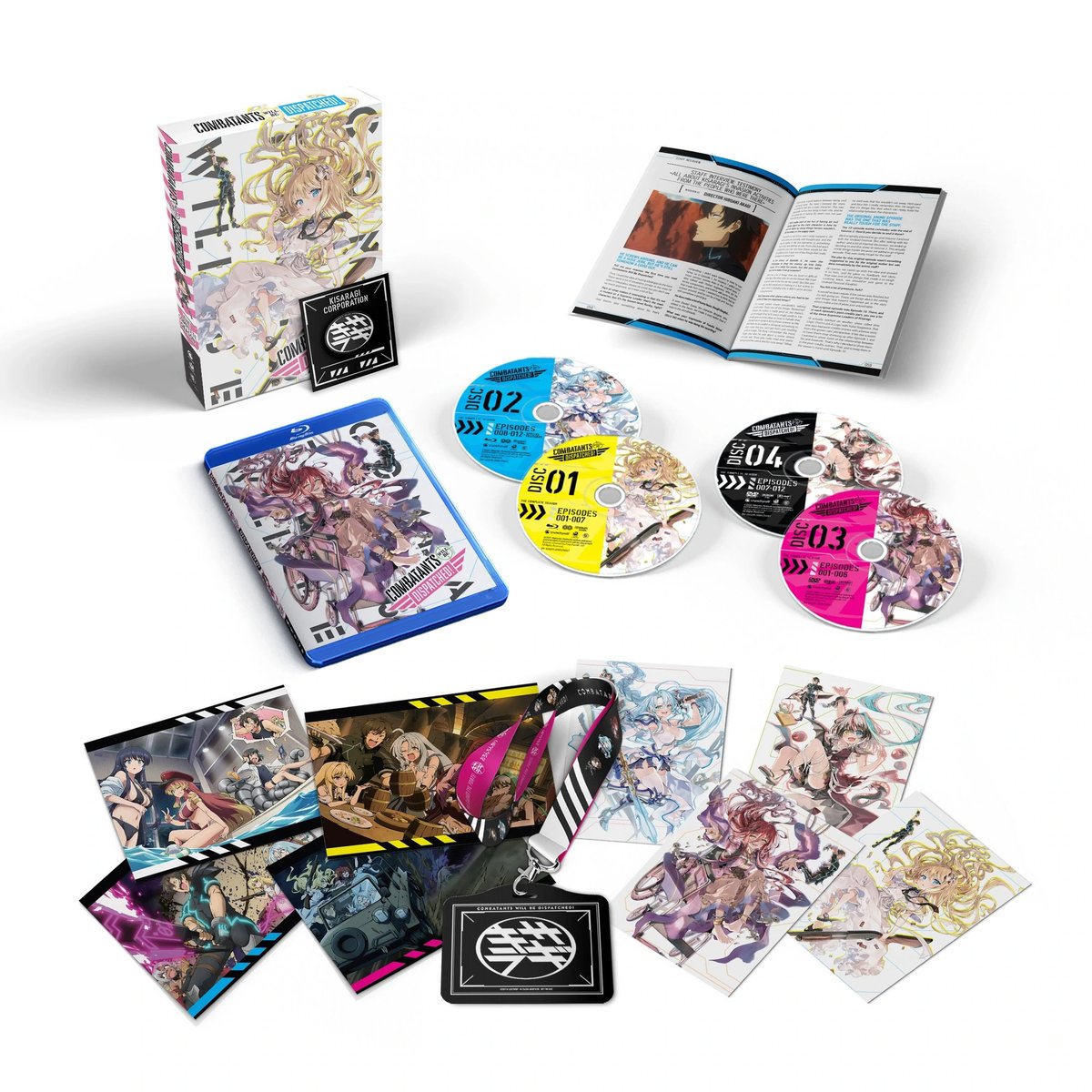 Ready to take home Combatants Will Be Dispatched! The Complete Season on Blu-ray? Check out all of the awesome goodies included with the Limited Edition!

Pre-order now ahead of its 5 September release: weareani.me/3xbdvq
