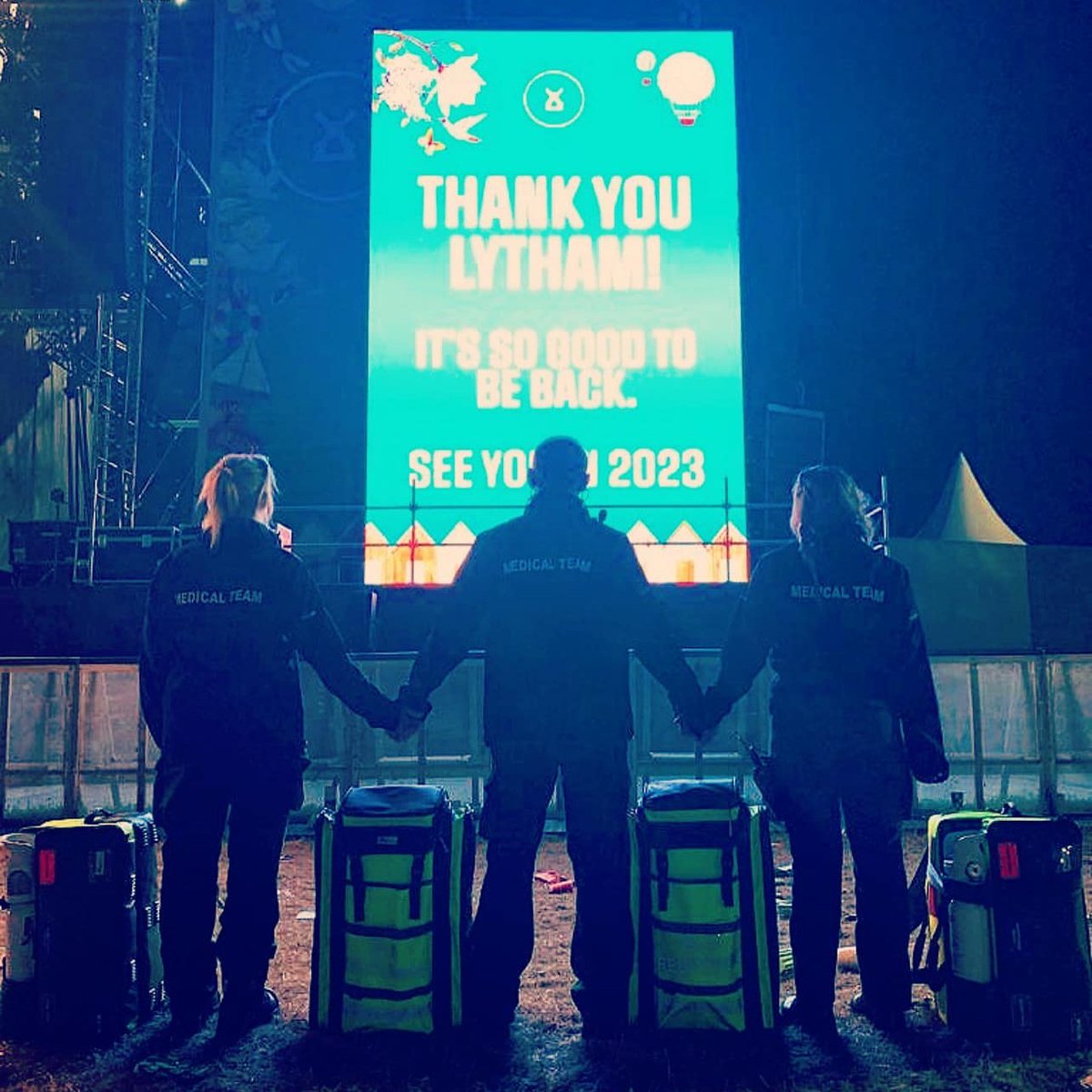 OHProducts's tweet photo. Bags by night 🌙 @kodiakMedical used their Trauma Backpacks to provide medical cover at @LythamFestival, a fantastic event all round https://t.co/kEjHw1Je2q
