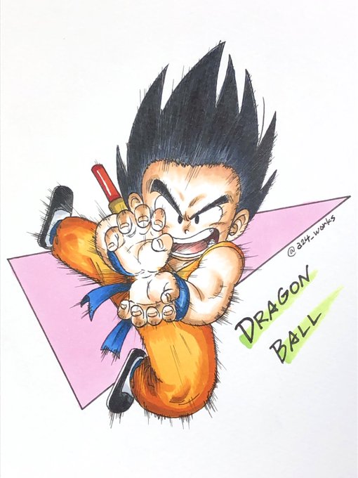 ドラゴンボールイラストのtwitterイラスト作品