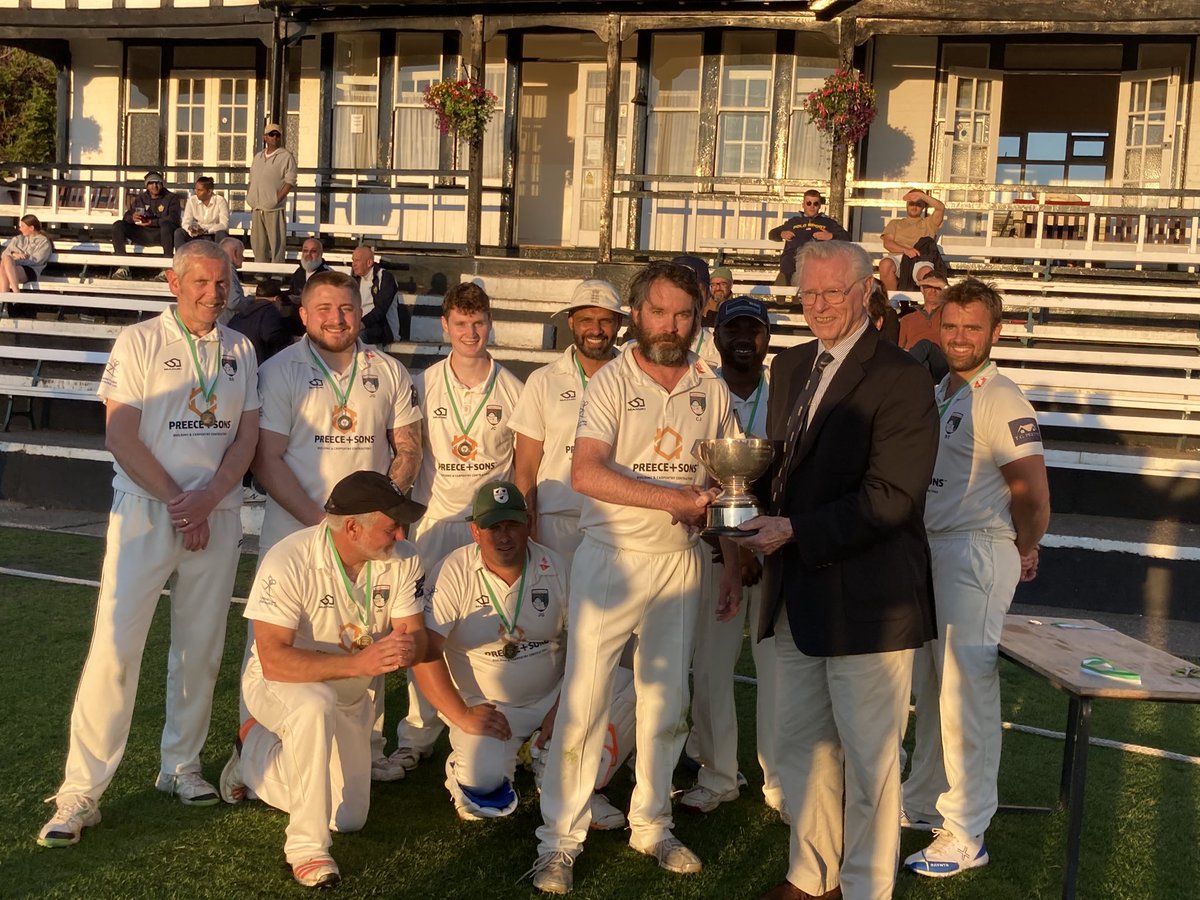 A week ago, 2nd XI crowned Carter Cup Champions 2022.  They celebrated by scoring 453-5 at the weekend, apparently a club record 💪<a href="/Worc_cl/">Worcestershire County League</a> #cricket #runs #flattrackbullies #smallground