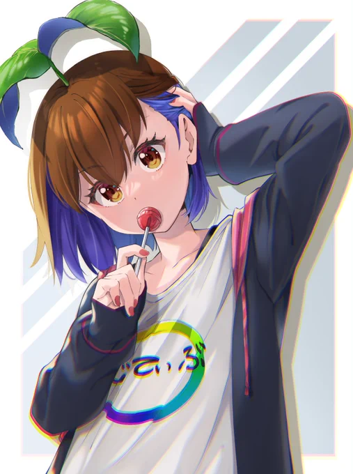 格好良い感じも似合うと思って#えばーと 