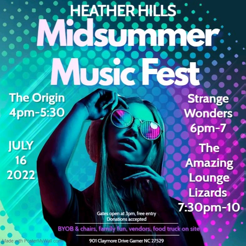 HeathrHillsPool's tweet photo. Come join us at the first annual Heather Hills MidSummer Music Fest https://t.co/NEi1YtsSxS