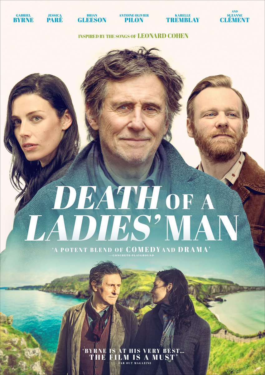 Live_for_Films's tweet image. Watch Gabriel Byrne, Brian Gleeson and Jessica Paré in the trailer for Death of a Ladies’ Man bit.ly/3Pj6cA5

#DeathofaLadiesMan #GabrielByrne #BrianGleeson #JessicaPare #LeonardCohen #film #movie