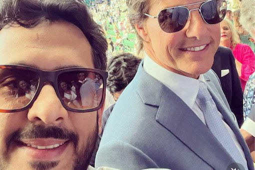 news18dotcom's tweet image. Shark Tank India judge Aman Gupta crossed paths with Top Gun: Maverick star Tom Cruise at Wimbledon.

#Wimbledon2022 

news18.com/news/movies/sh…