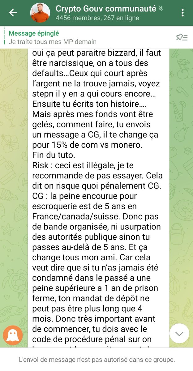Crypto_liberte's tweet photo. @Roadto100K2 Le mec est pourri jusqu a l'os....voilà comment il  explique par un "dernier tuto " sarcastique comment il a scammé les  investisseurs !! https://t.co/afV7y0QgsX