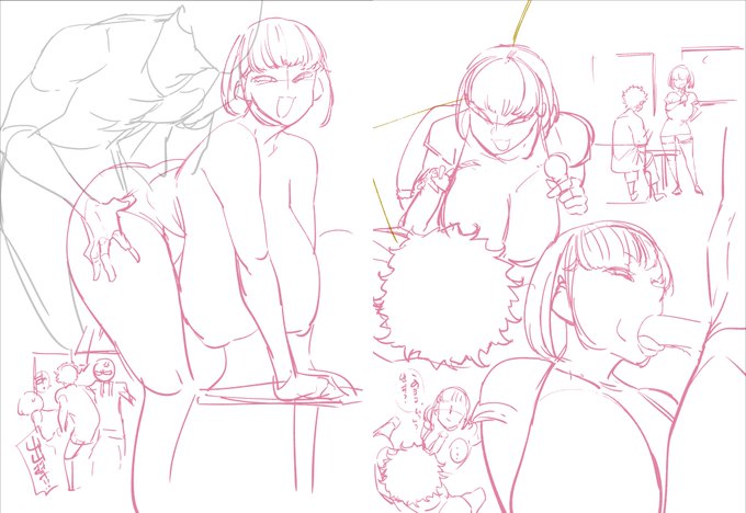 気分で体形がコロコロ変わる。長乳が描きたいから許して。 