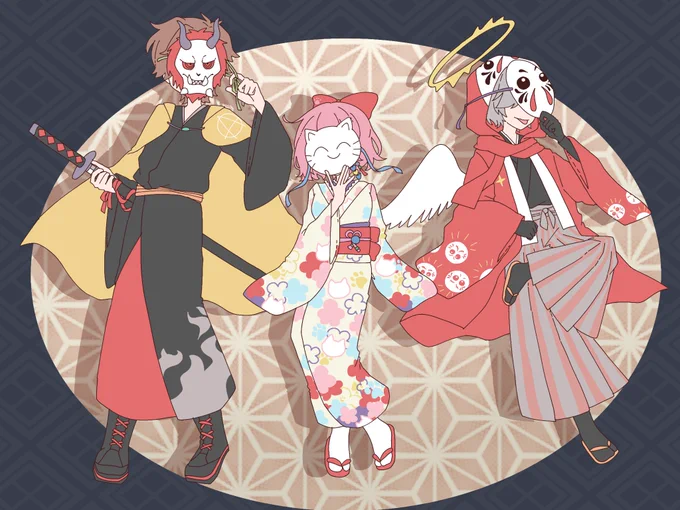 #Arisakaaa #なるせかいたよ #だるまいずごっほ 
お面被ると妖怪感すごい 
