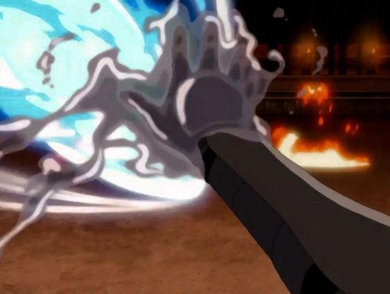 chiefkatara's tweet image. zuko and katara reaching out for each other