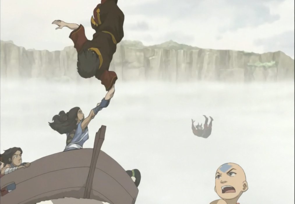 chiefkatara's tweet image. zuko and katara reaching out for each other