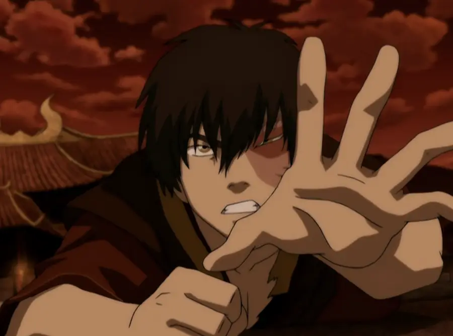 chiefkatara's tweet image. zuko and katara reaching out for each other